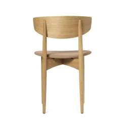 Herman Dining Chair - Bois - Assise rembourrée
