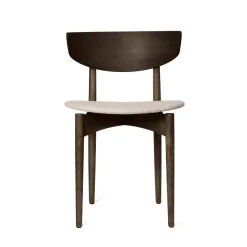 Herman Dining Chair - Bois - Assise rembourrée