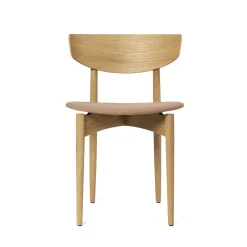 Herman Dining Chair - Bois - Assise rembourrée