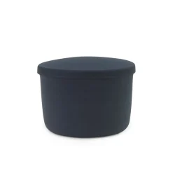 Hide storage pouf
