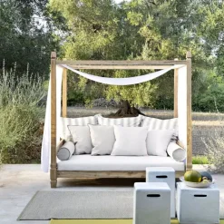 JEKO Canapé à Baldaquin