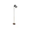 Lampadaire B4 - Noir / Laiton (Outlet)