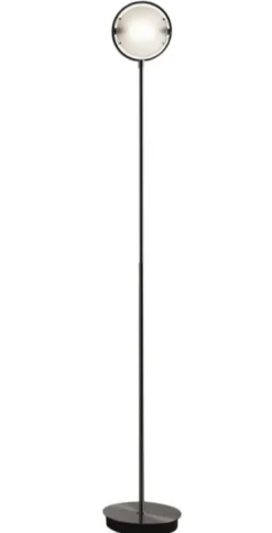 Lampadaire NOBI Nickel satiné 205 cm (Outlet)