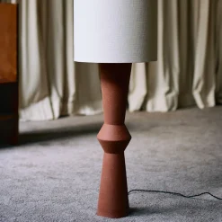 Lampadaire Red brown beige Marie-Ann