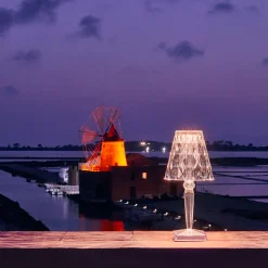 Lampe Battery cristal