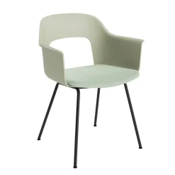 Layout 213 Fauteuil - Pieds acier - Assise rembourrée