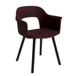 Layout 224 Fauteuil - Pieds bois - Entièrement rembourrée