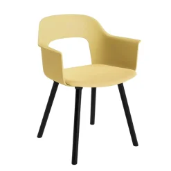 Layout 223 Fauteuil - Pieds bois - Assise rembourrée