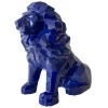 Lion origami - bleu