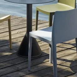 Lot de 4 Élémentaire chair - Bleu gris (Outlet)