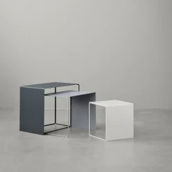 Lot de 3 tables gigognes Cluster