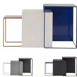 Lot de 3 tables gigognes Cluster