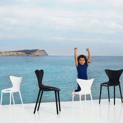 Love mini chaise classique - Lot de 4