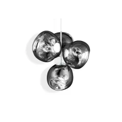 Lustre à Led Melt small - Chrome (Outlet)