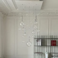 Lustre fibre optique et bulle B7