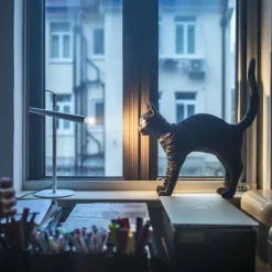 Magneto lampe de table