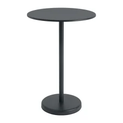 Mange-debout Rond Linear Steel