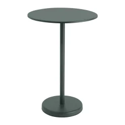 Mange-debout Rond Linear Steel