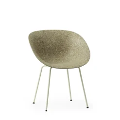 Mat armchair acier