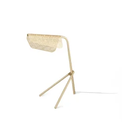 Méditerranéa lampe de table laiton