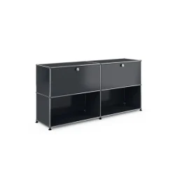 Meuble de rangement 4 modules 2 portes