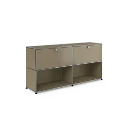 Meuble de rangement 4 modules 2 portes