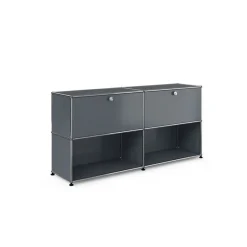 Meuble de rangement 4 modules 2 portes