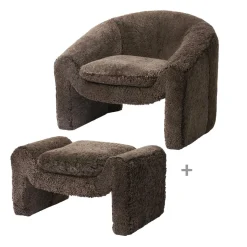 Mielo Vella - Fauteuil + Repose-pieds