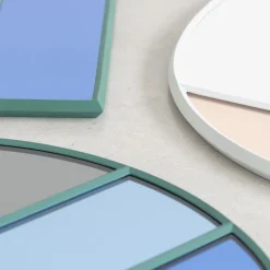 Miroir mural Vitrail Ø50cm