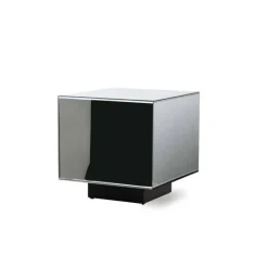 Mirror Block Table Clear - M (Outlet)