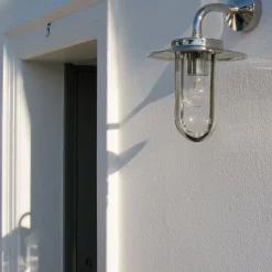 Montparnasse Applique extérieure - Nickel Poli (Outlet)