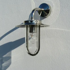 Montparnasse Applique extérieure - Nickel Poli (Outlet)