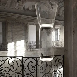 Noctambule Lampadaire cylinder Cone Small Base