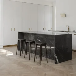 NY11 Tabouret haut - Cuir