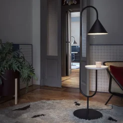 Ozz - Lampadaire avec plateau