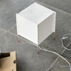 Paper tube lampe de table