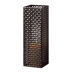 Photophore carré T37 Tressé