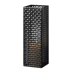 Photophore carré T37 Tressé