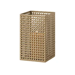 Photophore carré T37 Tressé