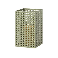 Photophore carré T37 Tressé