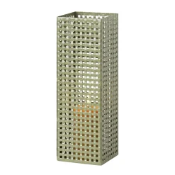 Photophore carré T37 Tressé