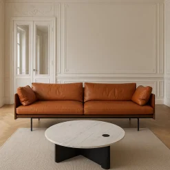 Pi table basse ronde