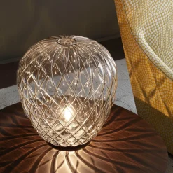 Pinecone grande lampe