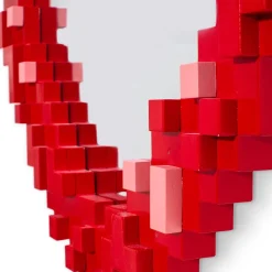 Pixel mirror - Heart