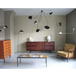 Plafonnier Araignée 5 bras cassés