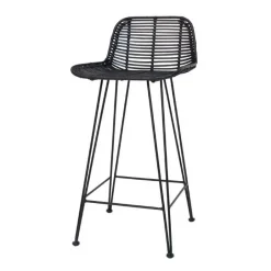 Rattan - Tabouret de bar