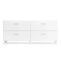 Relief Chest of drawers, low with legs