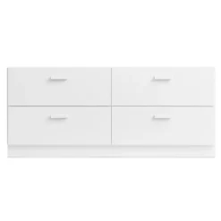 Relief Chest of drawers, low with plinth