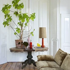 Retro Stoneware Lampe