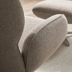 Ripon - Fauteuil + repose-pieds Monza